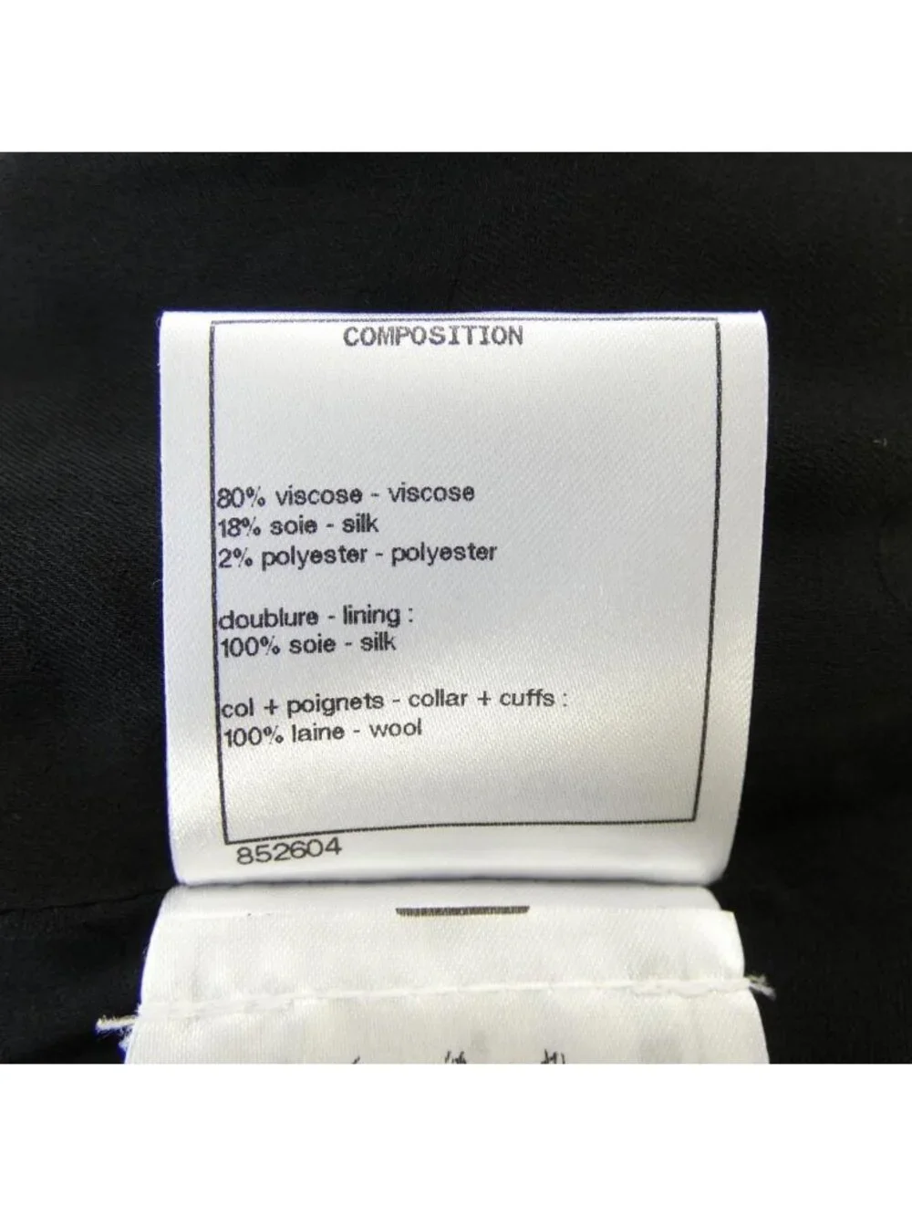 Chanel Jacket Black